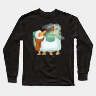 Winter Dog Long Sleeve T-Shirt